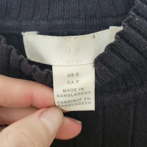 H&M Ribbed Knit Long Sleeve - Picture 5 of 6